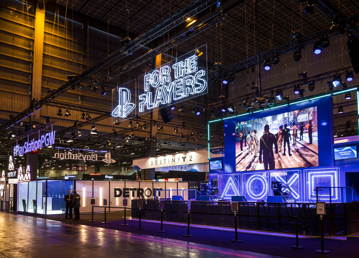 Stand sur mesure Playstation Showday PGW 2017