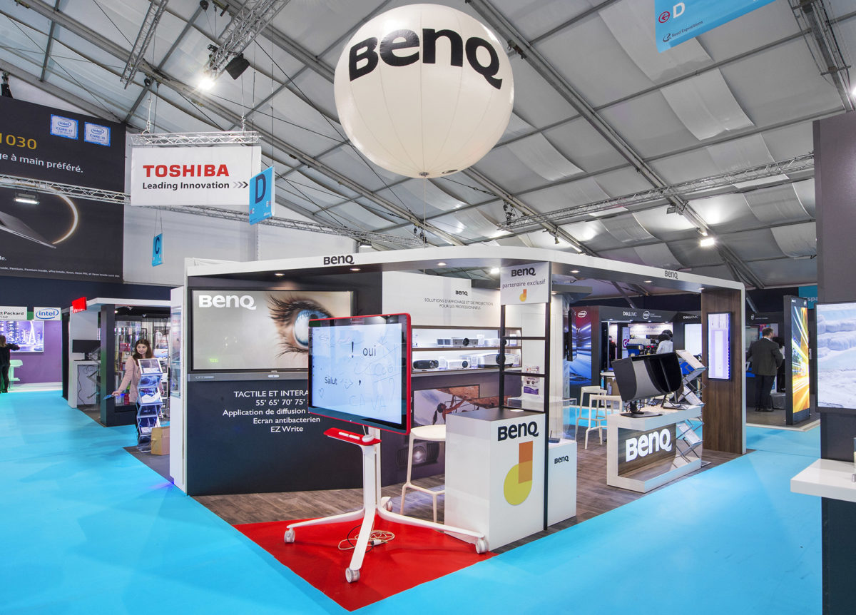 Stand traditionnel Benq It Partners 2018